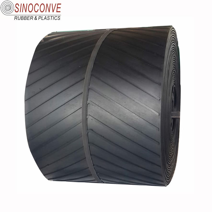 skim-coated plies skiing skid resistance conveyor belt plastic packing